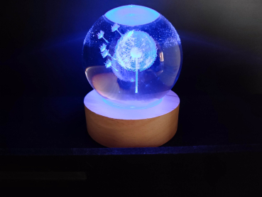 Hologrammkugel - Pusteblume